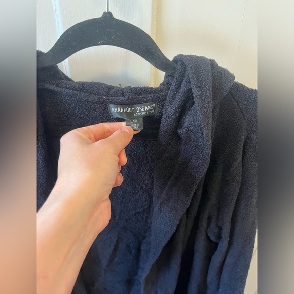 Barefoot Dreams Bamboo Chic Lite Long Cardigan Black Women’s Large/XL - Picture 2 of 5